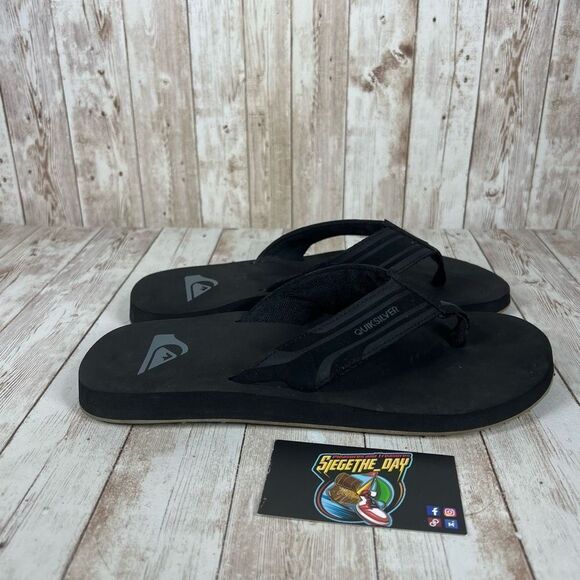 Quicksilver flip flop sandal‎ - mens 8 - Picture 1 of 6